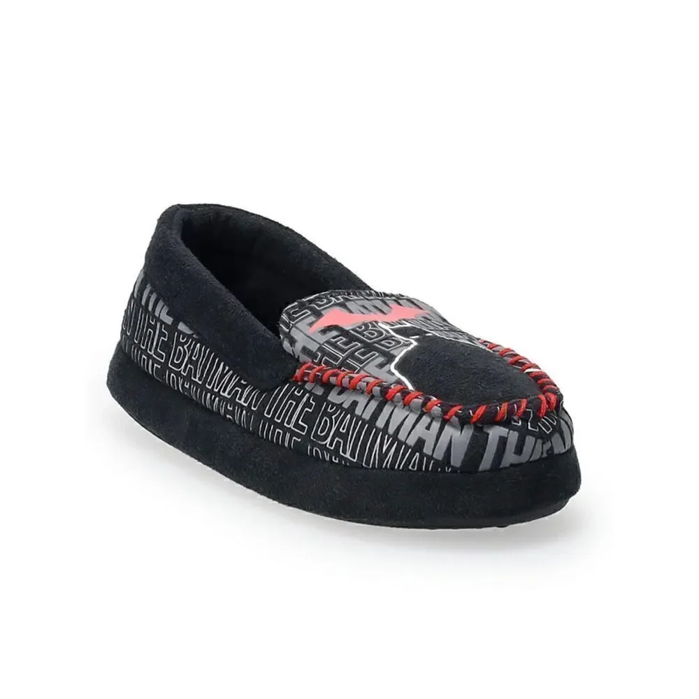 DC Comics Boys Size 4 The Batman Moc Slippers